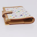 LOUIS VUITTON Monogram Multicolor Agenda PM Planner White R20896 Auth 200261SAV-5