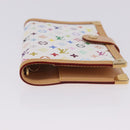 LOUIS VUITTON Monogram Multicolor Agenda PM Planner White R20896 Auth 200261SAV-6