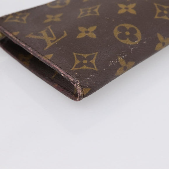 LOUIS VUITTON Monogram Bucket GM Accessory Pouch LV Auth 200268