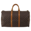 LOUIS VUITTON Monogram Keepall 50 Boston Bag M41426 LV Auth 200270-2