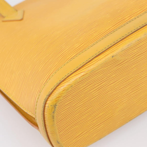 LOUIS VUITTON Epi Lussac Shoulder Bag Yellow M52289 LV Auth 200272
