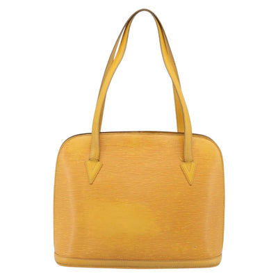 LOUIS VUITTON Epi Lussac Shoulder Bag Yellow M52289 LV Auth 200272 - 0