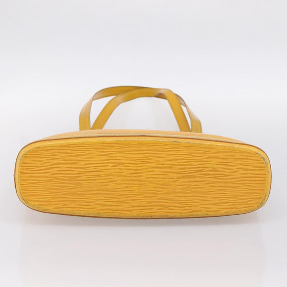 LOUIS VUITTON Epi Lussac Shoulder Bag Yellow M52289 LV Auth 200272
