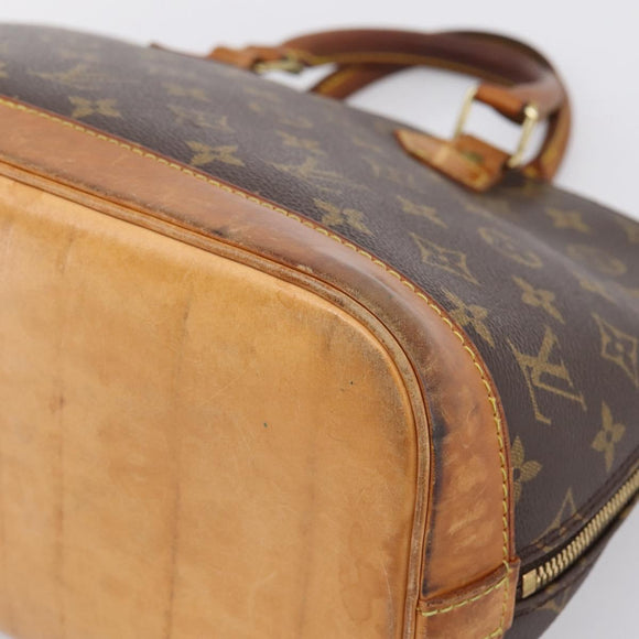 LOUIS VUITTON Monogram Alma Hand Bag M51130 LV Auth 200274