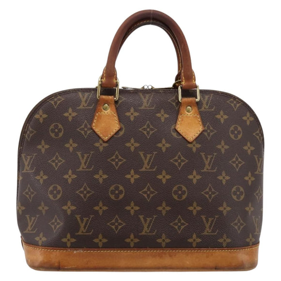 LOUIS VUITTON Monogram Alma Hand Bag M51130 LV Auth 200274