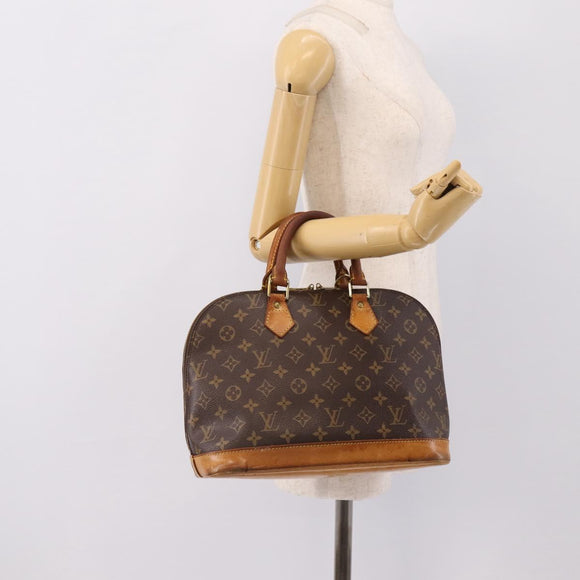 LOUIS VUITTON Monogram Alma Hand Bag M51130 LV Auth 200274