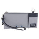 LOUIS VUITTON Monogram Satellite Alpha Pouch Silver M44178 LV Auth 200275V-1