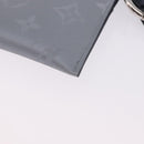LOUIS VUITTON Monogram Satellite Alpha Pouch Silver M44178 LV Auth 200275V-17