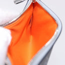 LOUIS VUITTON Monogram Satellite Alpha Pouch Silver M44178 LV Auth 200275V-19