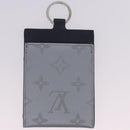 LOUIS VUITTON Monogram Satellite Alpha Pouch Silver M44178 LV Auth 200275V-22