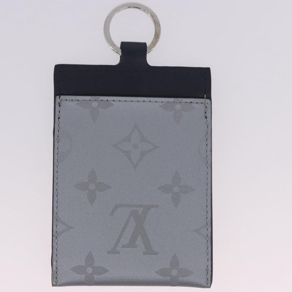 LOUIS VUITTON Monogram Satellite Alpha Pouch Silver M44178 LV Auth 200275V