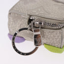 LOUIS VUITTON Taurillon Clemence Monogram Climbing Pouch Gray LV Auth 200276A-15