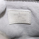 LOUIS VUITTON Taurillon Clemence Monogram Climbing Pouch Gray LV Auth 200276A-17