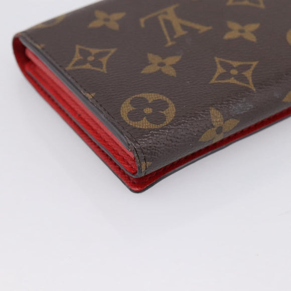 LOUIS VUITTON Vivienne Portefeuille Sarah Long Wallet M69747 LV Auth 200277