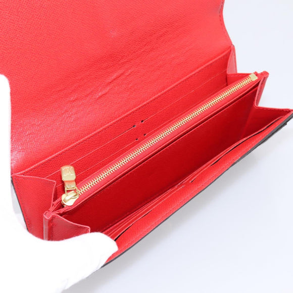 LOUIS VUITTON Vivienne Portefeuille Sarah Long Wallet M69747 LV Auth 200277