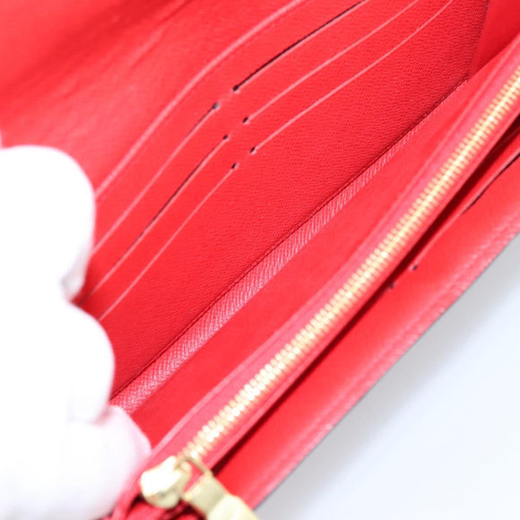 LOUIS VUITTON Vivienne Portefeuille Sarah Long Wallet M69747 LV Auth 200277