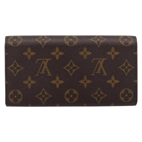 LOUIS VUITTON Vivienne Portefeuille Sarah Long Wallet M69747 LV Auth 200277