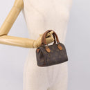 LOUIS VUITTON Monogram Mini Speedy Hand Bag M41534 LV Auth 200278-18