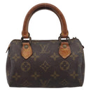 LOUIS VUITTON Monogram Mini Speedy Hand Bag M41534 LV Auth 200278-13