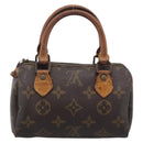 LOUIS VUITTON Monogram Mini Speedy Hand Bag M41534 LV Auth 200278-2