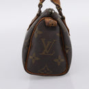 LOUIS VUITTON Monogram Mini Speedy Hand Bag M41534 LV Auth 200278-4