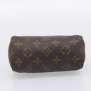 LOUIS VUITTON Monogram Mini Speedy Hand Bag M41534 LV Auth 200278-5