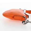GUCCI Logo Micro Shoulder Bag Leather Orange Silver 821831 Auth 200280V-4