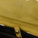Miu Miu Biker Studs Shoulder Bag Leather Black Gold Auth 200282V-10