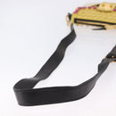 Miu Miu Biker Studs Shoulder Bag Leather Black Gold Auth 200282V-7