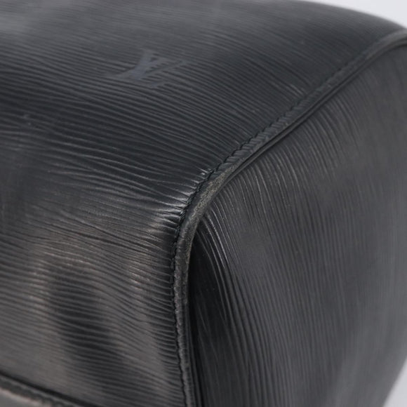 LOUIS VUITTON Epi Speedy 30 Hand Bag Noir Black M43002 LV Auth 200283
