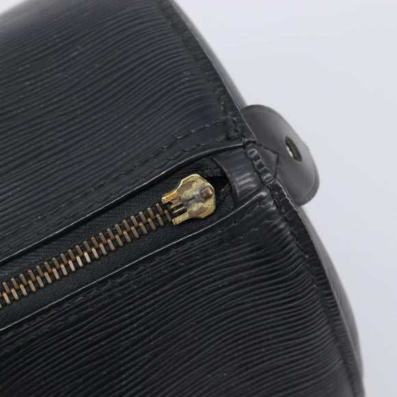 LOUIS VUITTON Epi Speedy 30 Hand Bag Noir Black M43002 LV Auth 200283