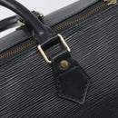 LOUIS VUITTON Epi Speedy 30 Hand Bag Noir Black M43002 LV Auth 200283-18