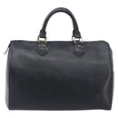 LOUIS VUITTON Epi Speedy 30 Hand Bag Noir Black M43002 LV Auth 200283-13