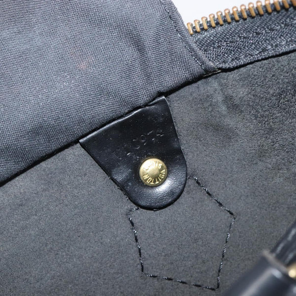 LOUIS VUITTON Epi Speedy 30 Hand Bag Noir Black M43002 LV Auth 200283