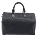 LOUIS VUITTON Epi Speedy 30 Hand Bag Noir Black M43002 LV Auth 200283-2