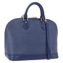 LOUIS VUITTON Epi Alma Hand Bag Myrtille M5214G LV Auth 200284V-1