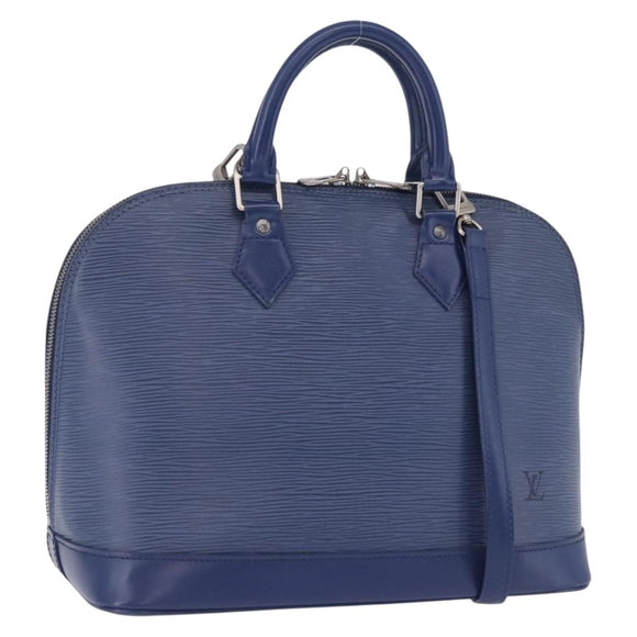 LOUIS VUITTON Epi Alma Hand Bag Myrtille M5214G LV Auth 200284V