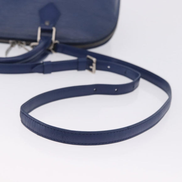 LOUIS VUITTON Epi Alma Hand Bag Myrtille M5214G LV Auth 200284V