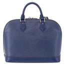 LOUIS VUITTON Epi Alma Hand Bag Myrtille M5214G LV Auth 200284V-2