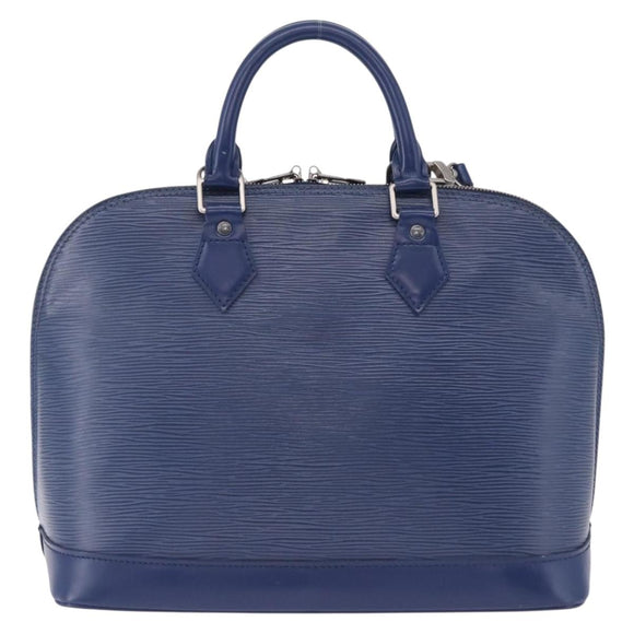 LOUIS VUITTON Epi Alma Hand Bag Myrtille M5214G LV Auth 200284V