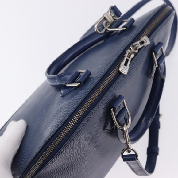 LOUIS VUITTON Epi Alma Hand Bag Myrtille M5214G LV Auth 200284V