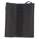 HERMES Her Line Pochette Shoulder Bag Canvas Gray Auth 200286-13