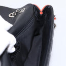 CHANEL Matelasse27 Chain Shoulder Bag Lamb Skin Black Silver CC Auth 200287SAM-21