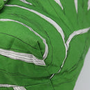 Miu Miu Tote Bag Nylon Green Silver Auth 200289A-9