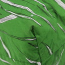 Miu Miu Tote Bag Nylon Green Silver Auth 200289A-14