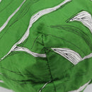 Miu Miu Tote Bag Nylon Green Silver Auth 200289A-16