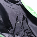 Miu Miu Tote Bag Nylon Green Silver Auth 200289A-20