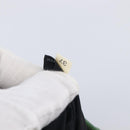 Miu Miu Tote Bag Nylon Green Silver Auth 200289A-12