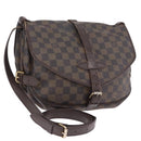 LOUIS VUITTON Damier Ebene Saumur 30 Shoulder Bag SPO N48081 LV Auth 200290-1