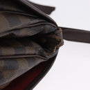 LOUIS VUITTON Damier Ebene Saumur 30 Shoulder Bag SPO N48081 LV Auth 200290-9
